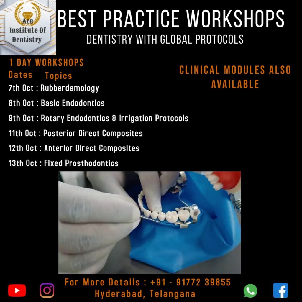1 Day Pre-Clinical Dentistry Workshop